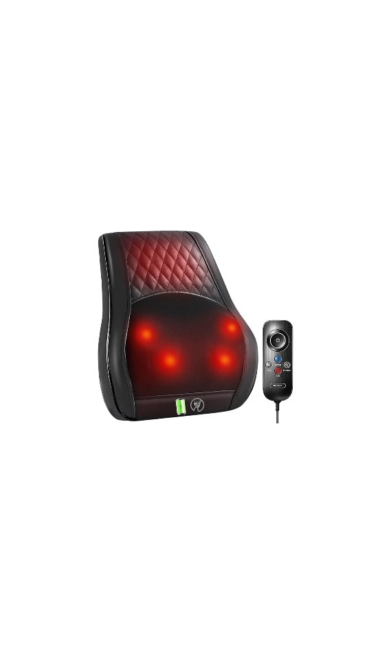 Movable Electric Neck Back Massager with Heat by Boriwat